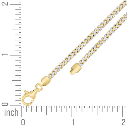 925 Silver Solid Franco Chain 3mm
