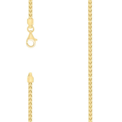 925 Silver Solid Franco Chain 3mm