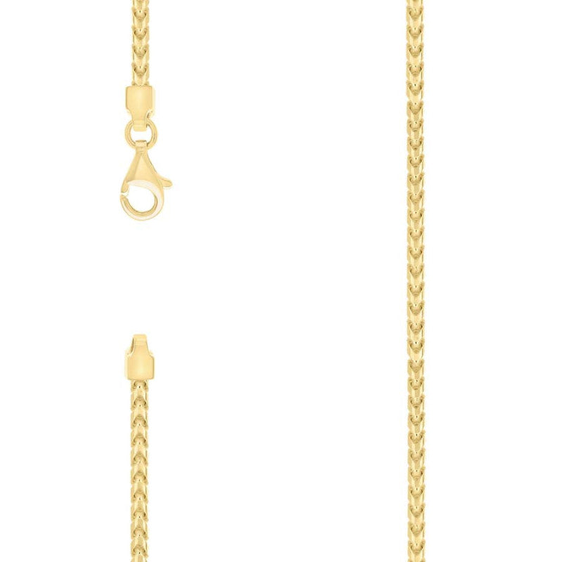925 Silver Solid Franco Chain 3mm