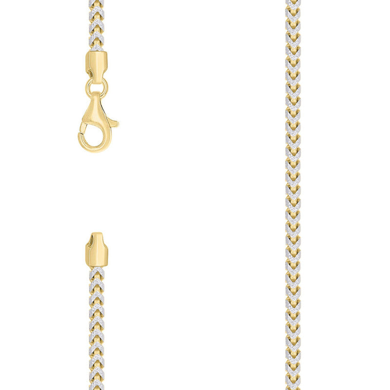 925 Silver Solid Franco Chain 3mm