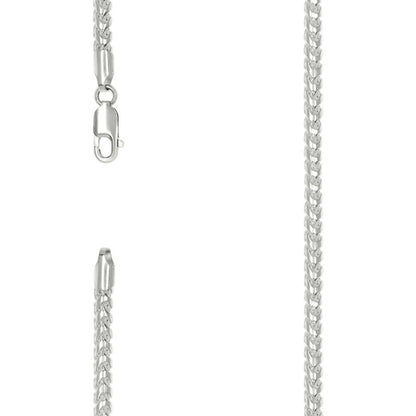 925 Silver Solid Franco Chain 3mm