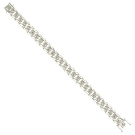 925 Silver Solid Miami Cuban Chain 11.8mm