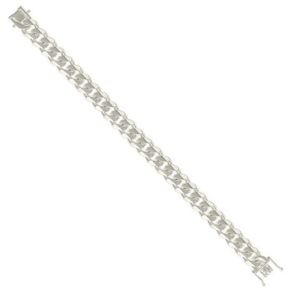 925 Silver Solid Miami Cuban Chain 11.8mm