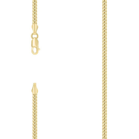 925 Silver Solid Miami Cuban Chain 2.6mm