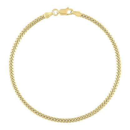 925 Silver Solid Miami Cuban Chain 2.6mm