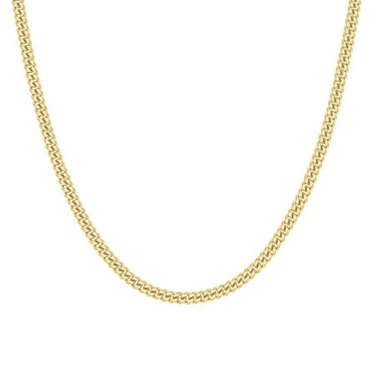 925 Silver Solid Miami Cuban Chain 2.6mm