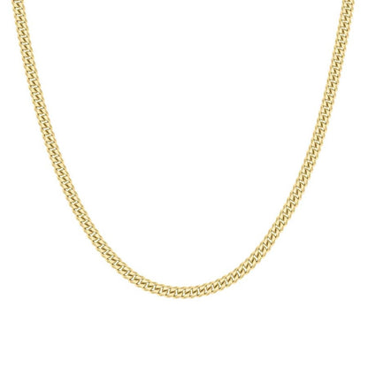 925 Silver Solid Miami Cuban Chain 2.6mm