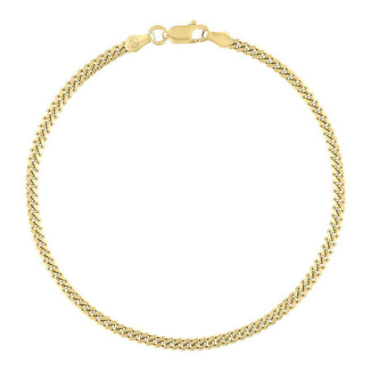 925 Silver Solid Miami Cuban Chain 2.6mm