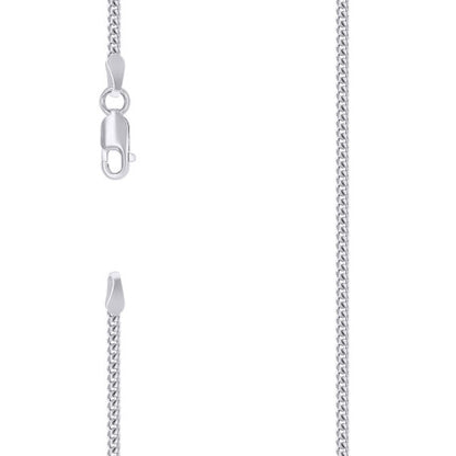 925 Silver Solid Miami Cuban Chain 2mm