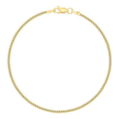 925 Silver Solid Miami Cuban Chain 2mm