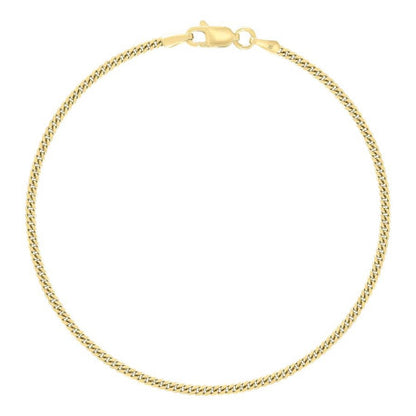 925 Silver Solid Miami Cuban Chain 2mm
