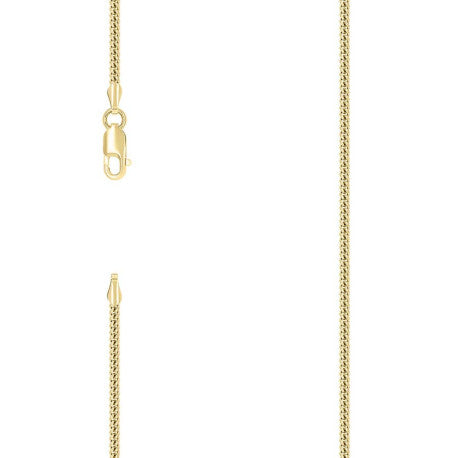 925 Silver Solid Miami Cuban Chain 2mm