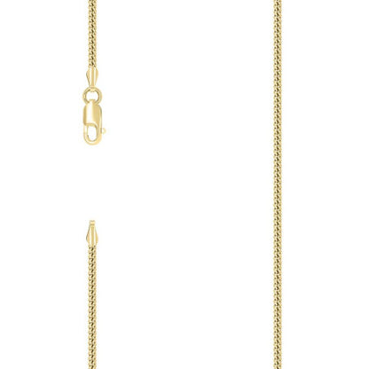 925 Silver Solid Miami Cuban Chain 2mm