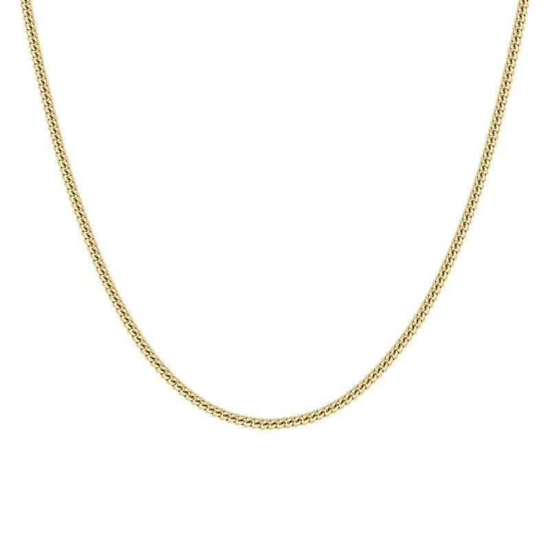 925 Silver Solid Miami Cuban Chain 2mm