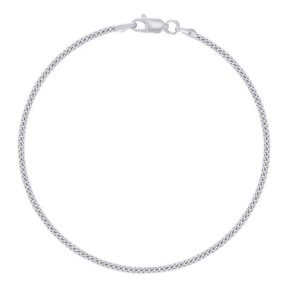 925 Silver Solid Miami Cuban Chain 2mm