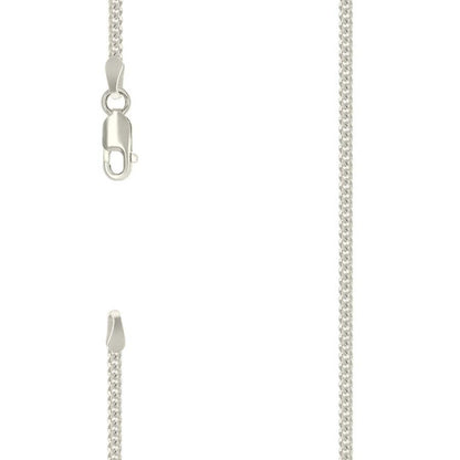 925 Silver Solid Miami Cuban Chain 2mm