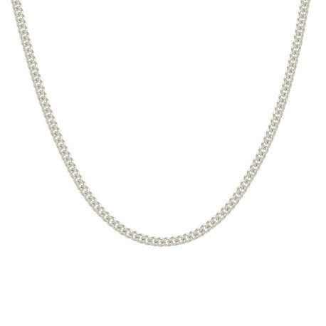 925 Silver Solid Miami Cuban Chain 2mm
