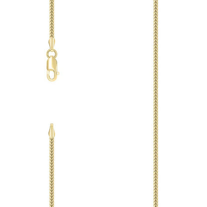 925 Silver Solid Miami Cuban Chain 2mm