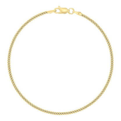 925 Silver Solid Miami Cuban Chain 2mm