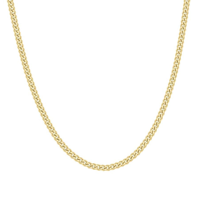 925 Silver Solid Miami Cuban Chain 3.5mm
