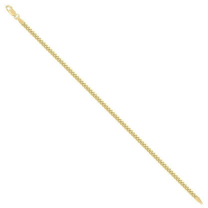 925 Silver Solid Miami Cuban Chain 3.5mm