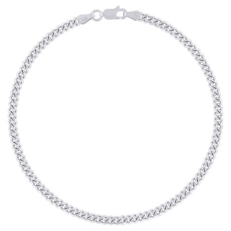 925 Silver Solid Miami Cuban Chain 3.5mm