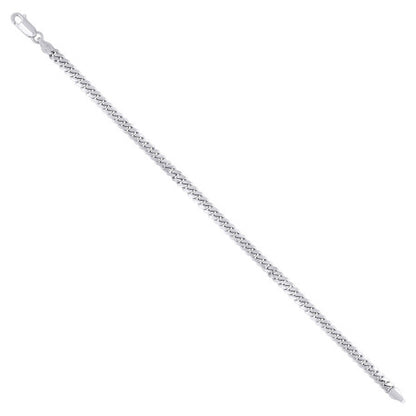 925 Silver Solid Miami Cuban Chain 3.5mm
