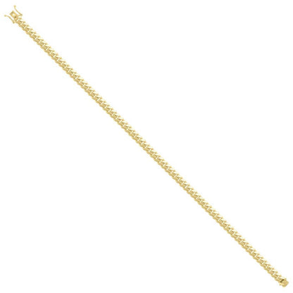 925 Silver Solid Miami Cuban Chain 4.1mm