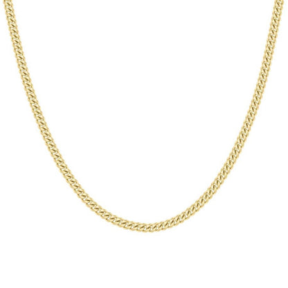 925 Silver Solid Miami Cuban Chain 4.1mm