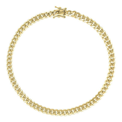 925 Silver Solid Miami Cuban Chain 4.1mm