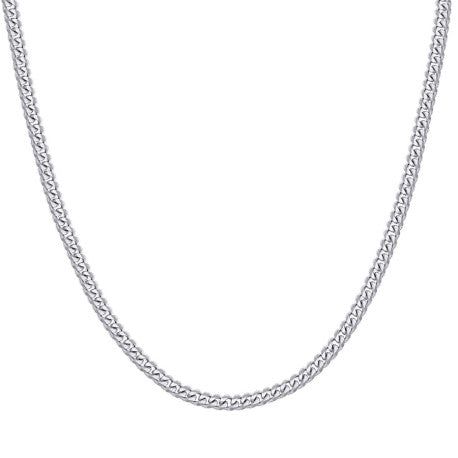 925 Silver Solid Miami Cuban Chain 4.1mm