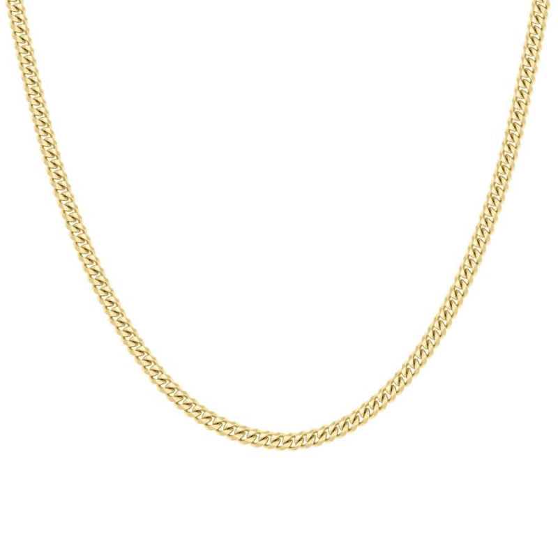 925 Silver Solid Miami Cuban Chain 4.1mm