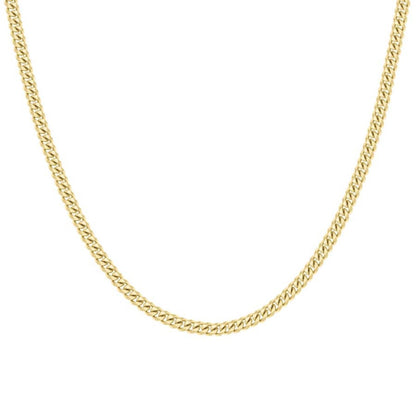 925 Silver Solid Miami Cuban Chain 4.1mm