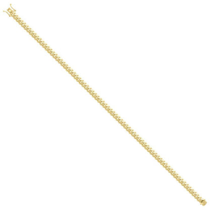 925 Silver Solid Miami Cuban Chain 4.1mm