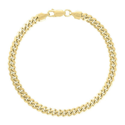 925 Silver Solid Miami Cuban Chain 4.9mm