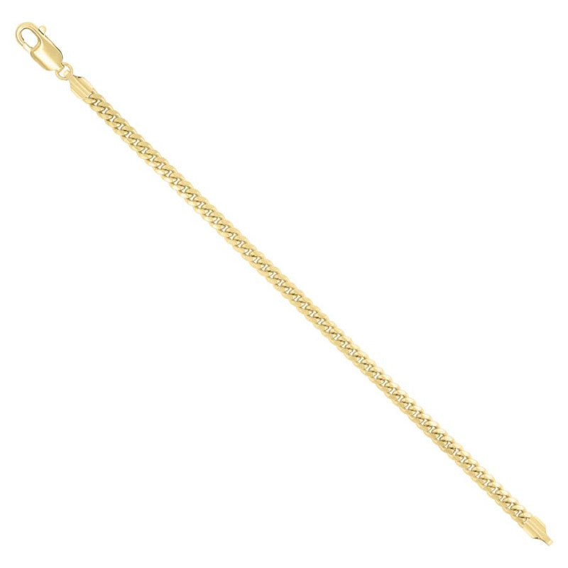 925 Silver Solid Miami Cuban Chain 4.9mm