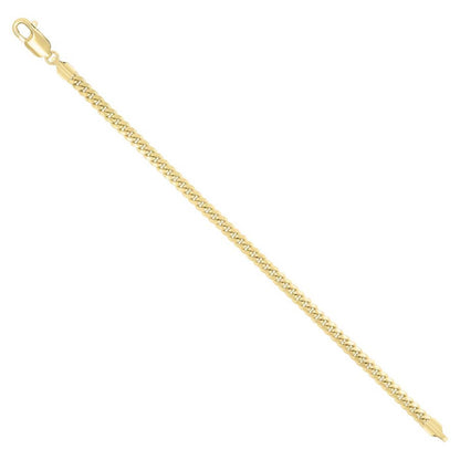 925 Silver Solid Miami Cuban Chain 4.9mm