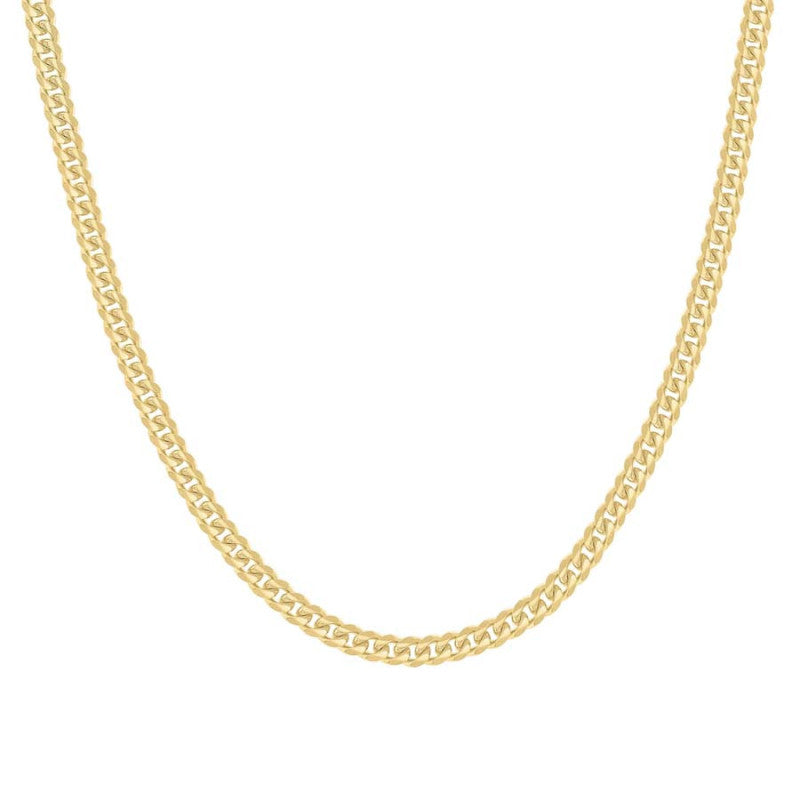 925 Silver Solid Miami Cuban Chain 4.9mm