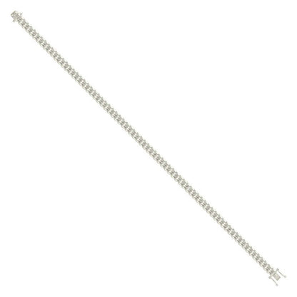 925 Silver Solid Miami Cuban Chain 4mm