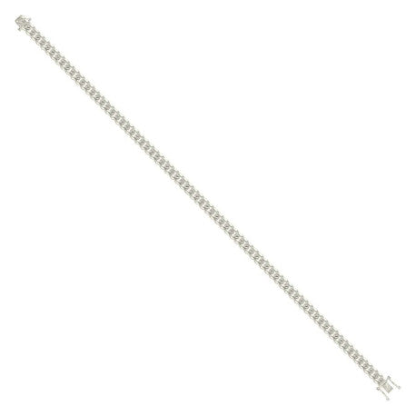 925 Silver Solid Miami Cuban Chain 4mm