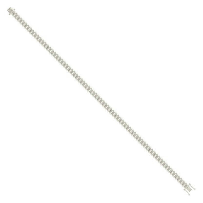 925 Silver Solid Miami Cuban Chain 4mm