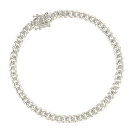 925 Silver Solid Miami Cuban Chain 5mm