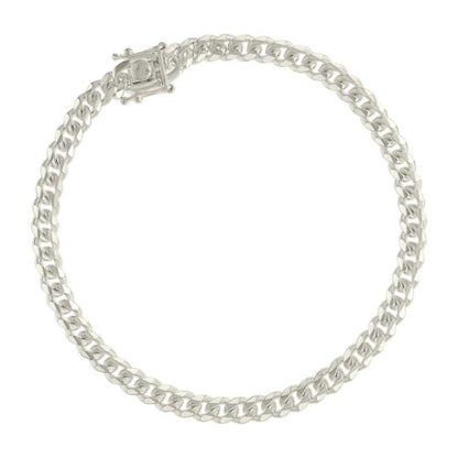 925 Silver Solid Miami Cuban Chain 5mm