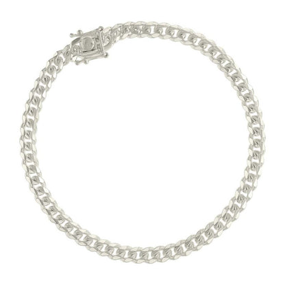 925 Silver Solid Miami Cuban Chain 5mm