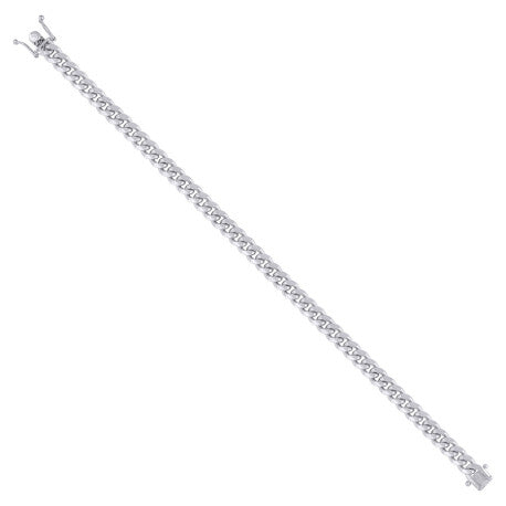 925 Silver Solid Miami Cuban Chain 6.3mm