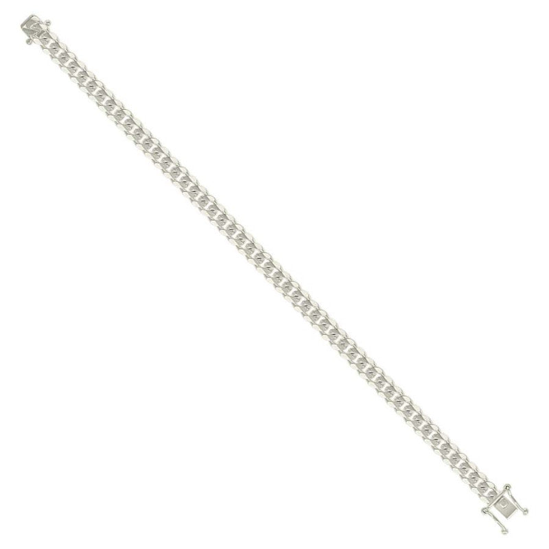 925 Silver Solid Miami Cuban Chain 6.3mm