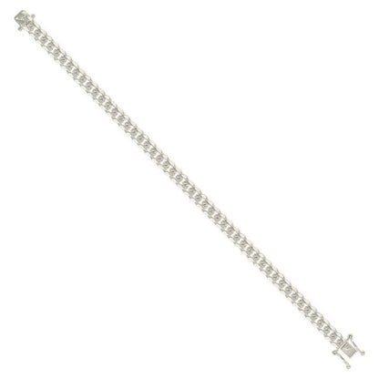 925 Silver Solid Miami Cuban Chain 6.3mm
