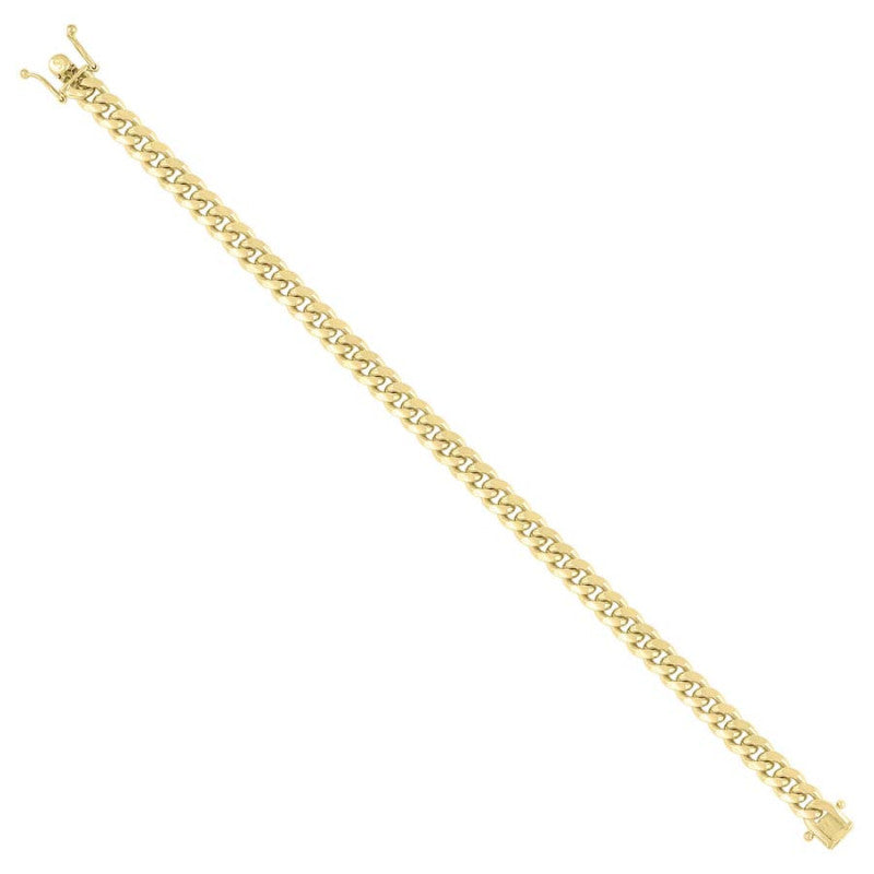 925 Silver Solid Miami Cuban Chain 6.3mm
