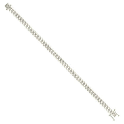 925 Silver Solid Miami Cuban Chain 6.3mm