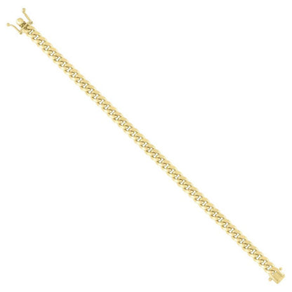 925 Silver Solid Miami Cuban Chain 6.3mm